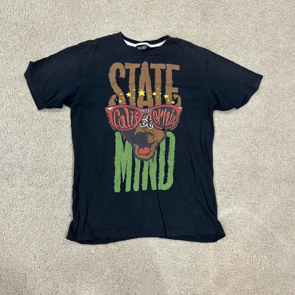 90's Volcom Shirt Unisex Adult Medium VOLCOM California State of Mind Bear